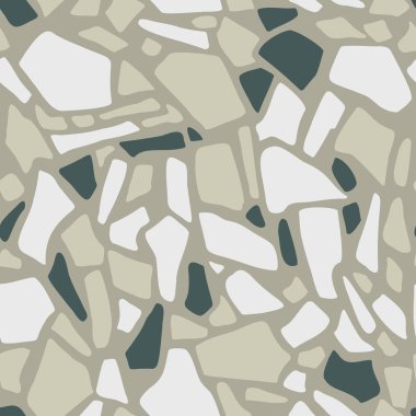 Terrazzo döşeme vektör seamless modeli