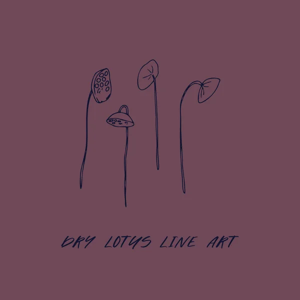 Nilüfer çiçeğinin vektör kümesi