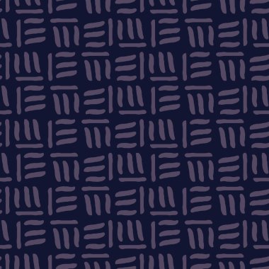 Soyut el, kusursuz desen çizmiş. Mürekkep izi.