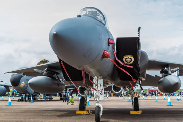 F-15 c 从冷酷收割者在 Riat16 — 图库照片