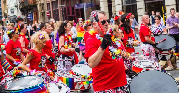 BATALA panorama w Liverpool — Zdjęcie stockowe