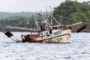 Coco Beach bırakarak balıkçı teknesi