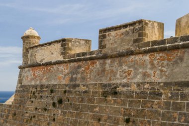 Castillo de San Pedro de la Roc walls