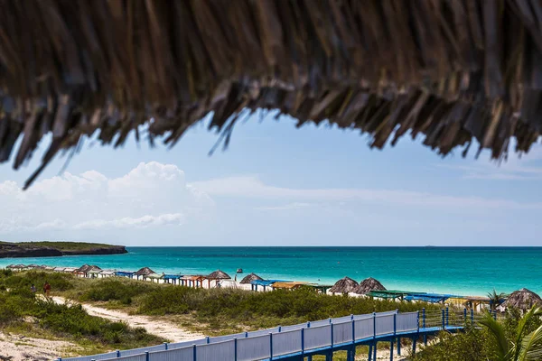 Ходьби шляху до Playa Пілар — стокове фото