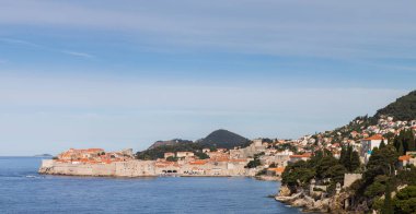 Dubrovnik deniz manzarası panorama