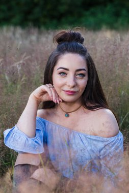 rahatlatıcı bir çayır