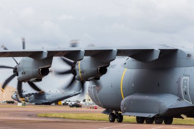 Raf A400m Atlas C.1 taksiler statik park üzerine