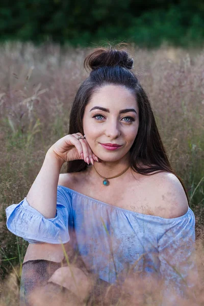 rahatlatıcı bir çayır