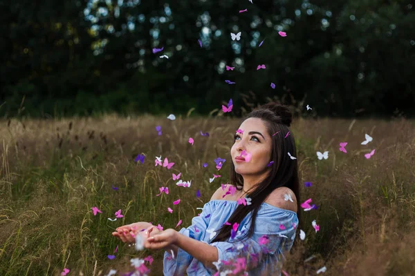 Kelebekler yakalamak