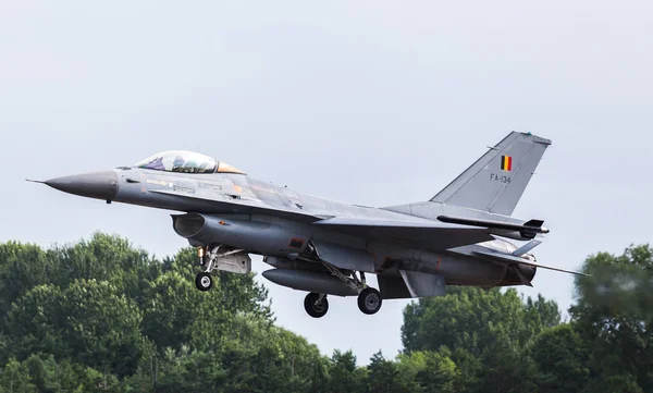 比利时空气组件 F-16 是 — 图库照片