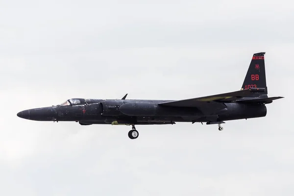 USAF U-2 Dragonlady coming into land — Stock Photo, Image