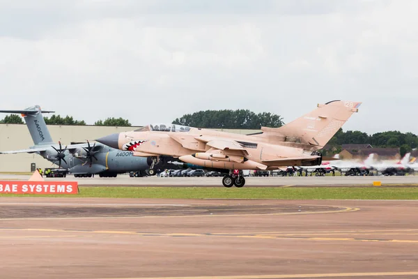Pinky touches down at RAF Fairford for the last time — Stock Photo, Image