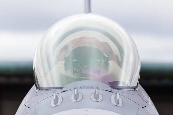 Baldacchino di un F-16C USAF — Foto Stock