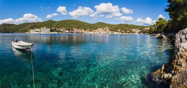 Panorama van Brna Bay — Stockfoto