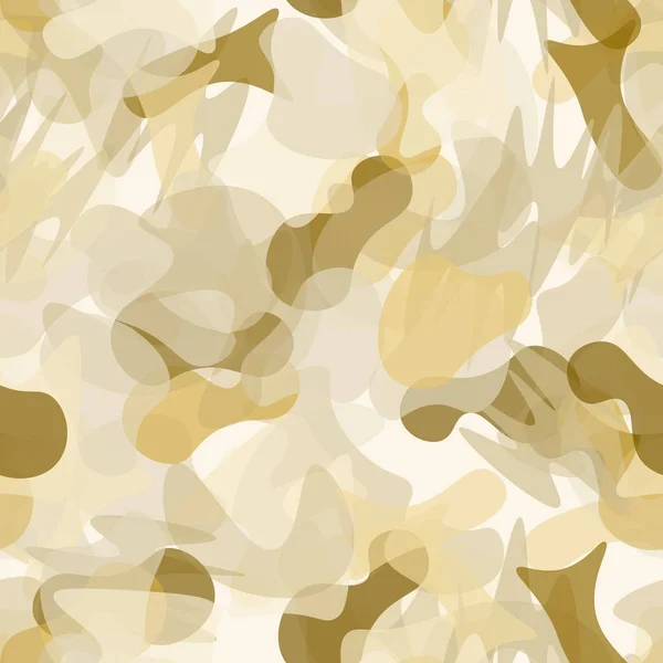 Camouflage Seamless Pattern. Militärische Tarnung — Stockvektor