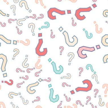 Kusursuz bir örnek. Soru işaretleri, şüphe, faq