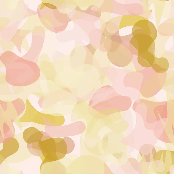 Camouflage Seamless Pattern. Military Camouflage — Stock Vector