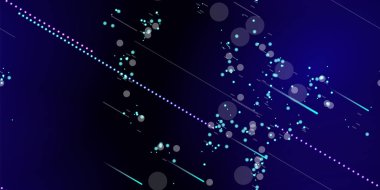 Hızlı Etki. Neon Hareketi. Kusursuz desen. Arıza