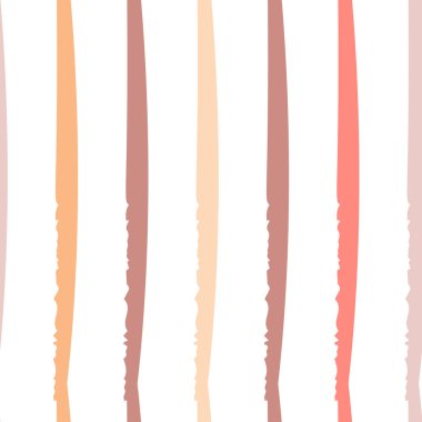 Dikey Çizgili Yaz Motifi. Modern Kusursuz Desen.