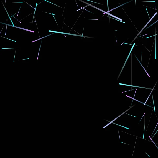 Snel effect. Beweging Neon Light Movement statisch — Stockvector