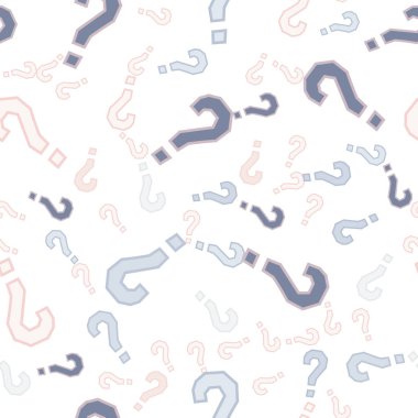 Kusursuz bir örnek. Soru işaretleri, şüphe, faq