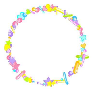 Pırıl pırıl. Kek, tatlı, fırın konfetisi.