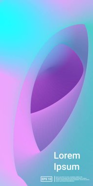 Sıvı Gradyan Posteri. 