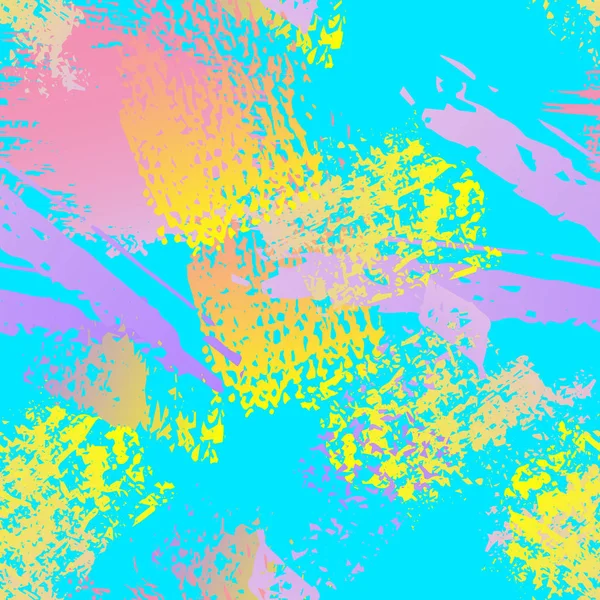 Splatter πινέλο επιφάνεια. Ατελείωτη υδατογραφία — Διανυσματικό Αρχείο