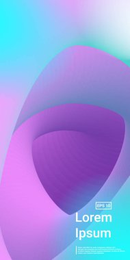 Sıvı Gradyan Posteri. 