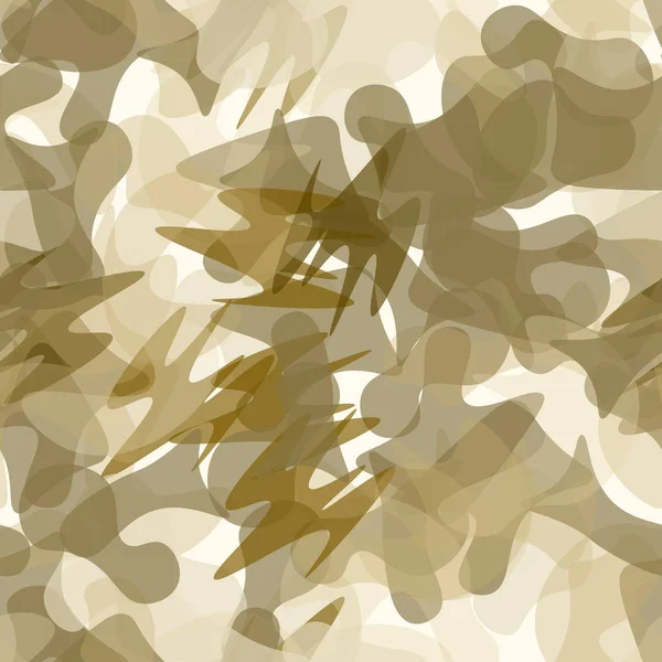 Camouflage Seamless Pattern. Militärische Tarnung — Stockvektor