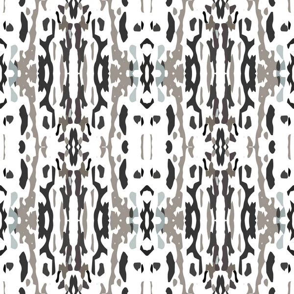 Batik, dessiné à la main. Texture de la peinture Sans couture — Image vectorielle