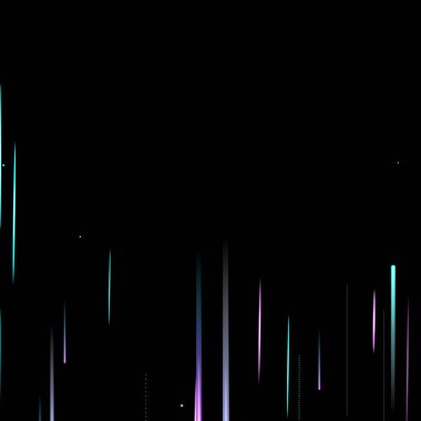 Hızlı Hareket Neon. Glare Dynamic. Düşen Parıltı.