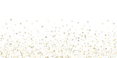 Altın parıltısı konfetisi parlıyor