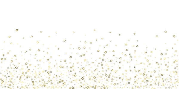 Brillo de oro confeti brillo — Vector de stock