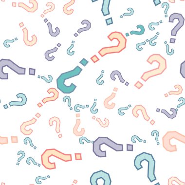 Kusursuz bir örnek. Soru işaretleri, şüphe, faq