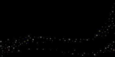 Altın parıltısı konfetisi parlıyor