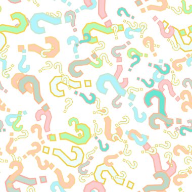 Kusursuz bir örnek. Soru işaretleri, şüphe, faq