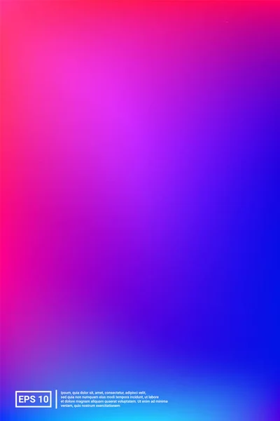 Rainbow, Gradient, Mesh Banner. Mjuk färg. — Stock vektor