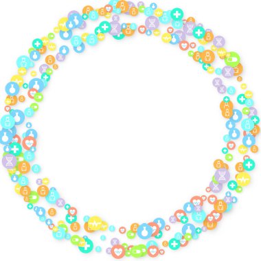 Eczane arka planı. Klinik Arkaplanı.