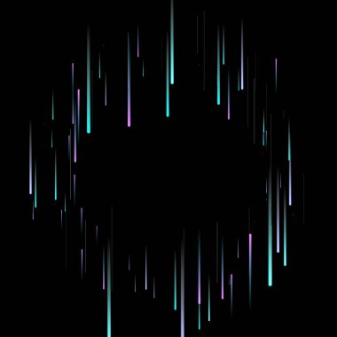 Hızlı Etki. Hareket Neon Işık Hareketi durağan