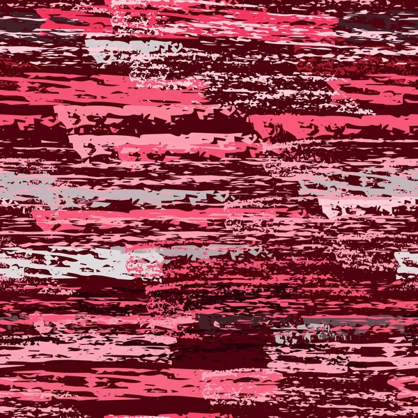 Handgetekende Grunge Surface. Stripy krijt kolen — Stockvector