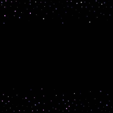 Mor parıltılı yıldız konfetisi küçük kıvılcım menekşesi