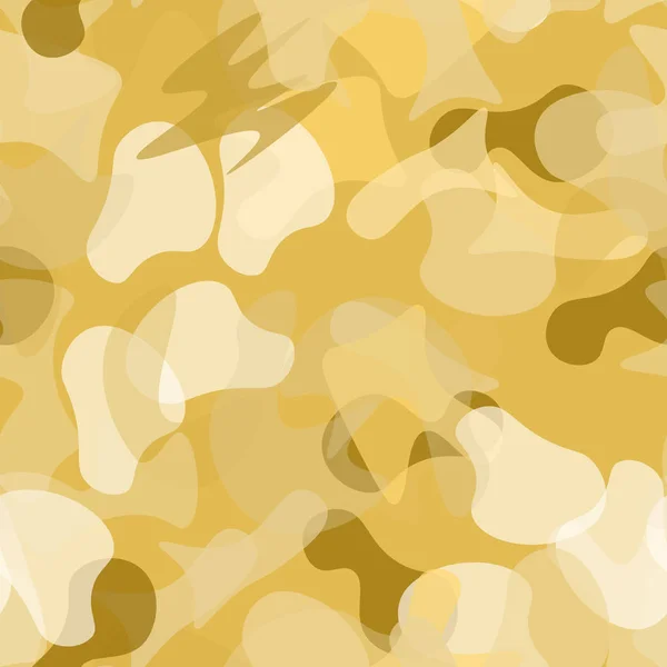 Camouflage Seamless Pattern. Militärische Tarnung — Stockvektor