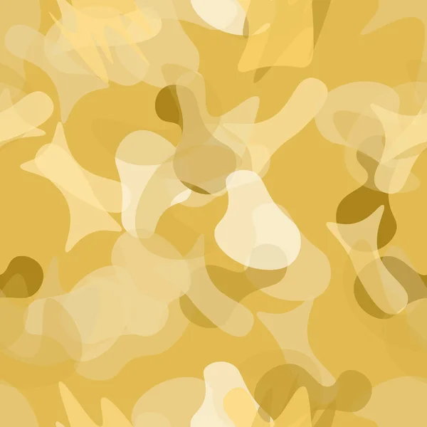 Camouflage naadloos patroon. Militaire camouflage — Stockvector