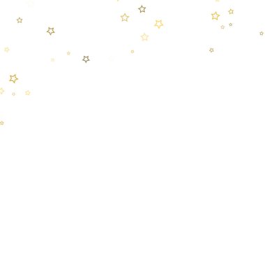 Altın parıltısı konfetisi parlıyor