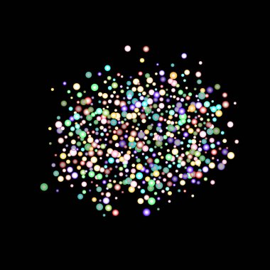 Parıldayan parlak gökkuşağı