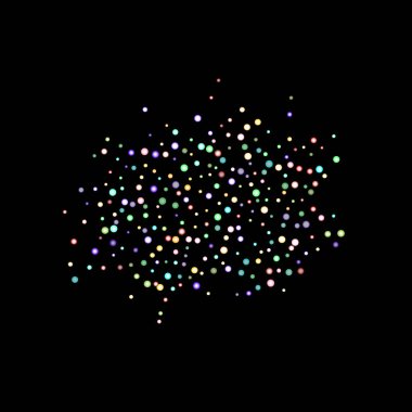 Parıldayan parlak gökkuşağı