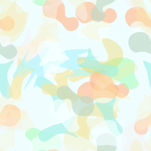 Camouflage Seamless Pattern. Militärische Tarnung — Stockvektor