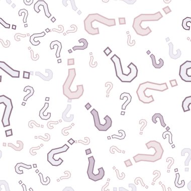 Kusursuz bir örnek. Soru işaretleri, şüphe, faq