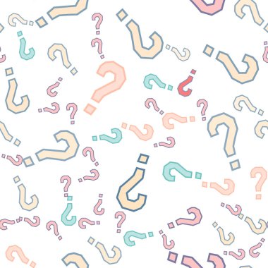 Kusursuz bir örnek. Soru işaretleri, şüphe, faq